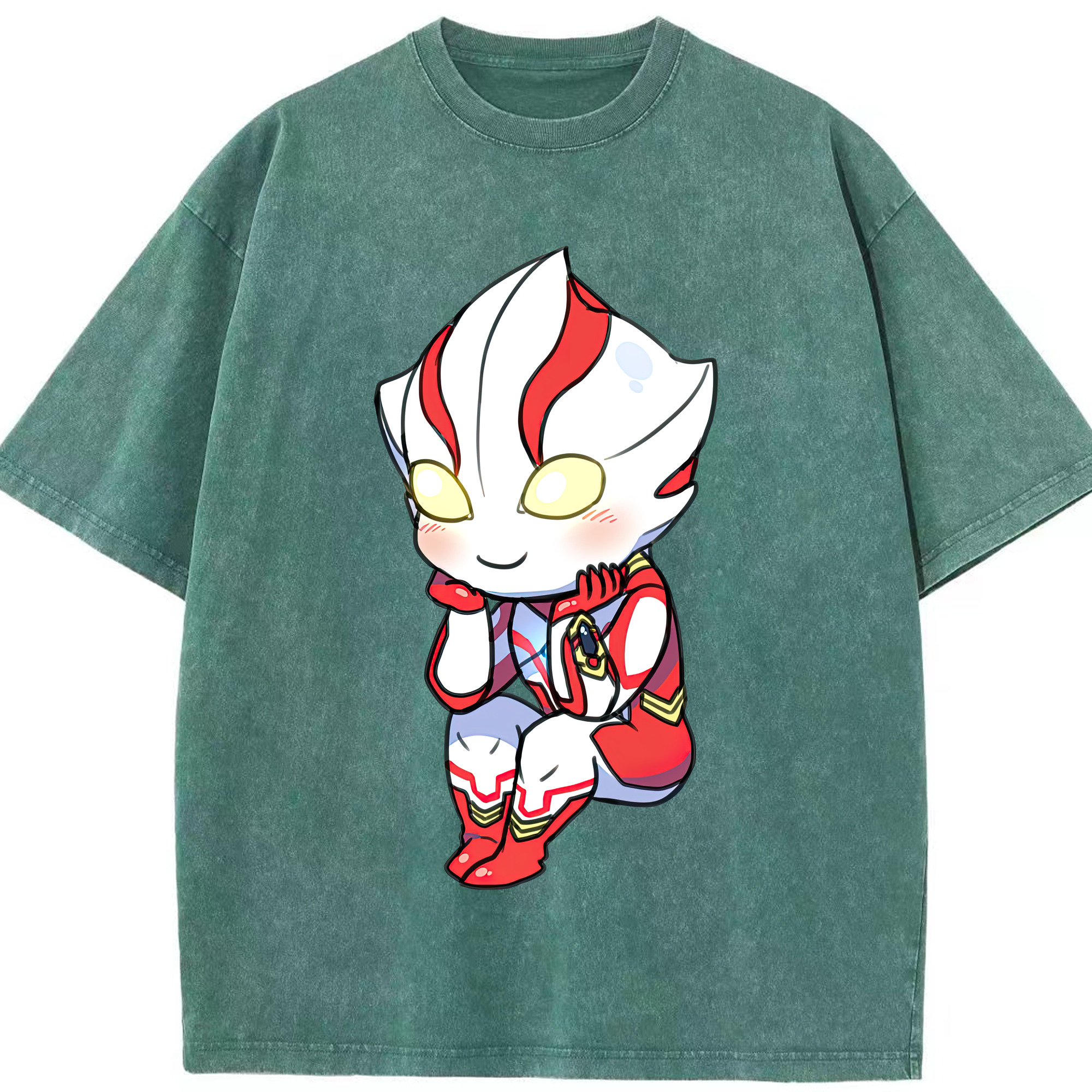 （画像用） ウルトラマン Ultraman 綿100% ヴィンテージ風 半袖Tシャツ（フロントプリント）